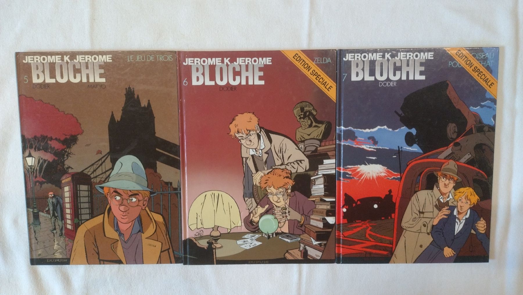 Fumetti: Jerome K Jerome Bloche 5-6-7  – Usato da Farvagny-le-Grand venduto da LaCaverne