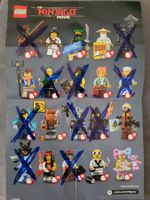 10 NEUE LEGO MINIFIGUREN 71019  LEGO NINJAGO MOVIE