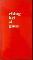 Ching hei si gnue – Heinz Stalder – Lyrik – neuwertig