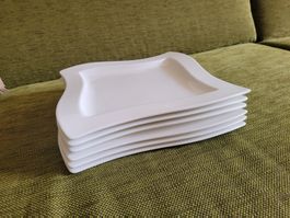 Villeroy & Boch NewWave, 6 Speise Teller ✨💎