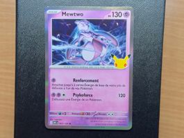 Mewtwo HOLO (063/128) - 30ᵉ Anniversaire - 30C FR