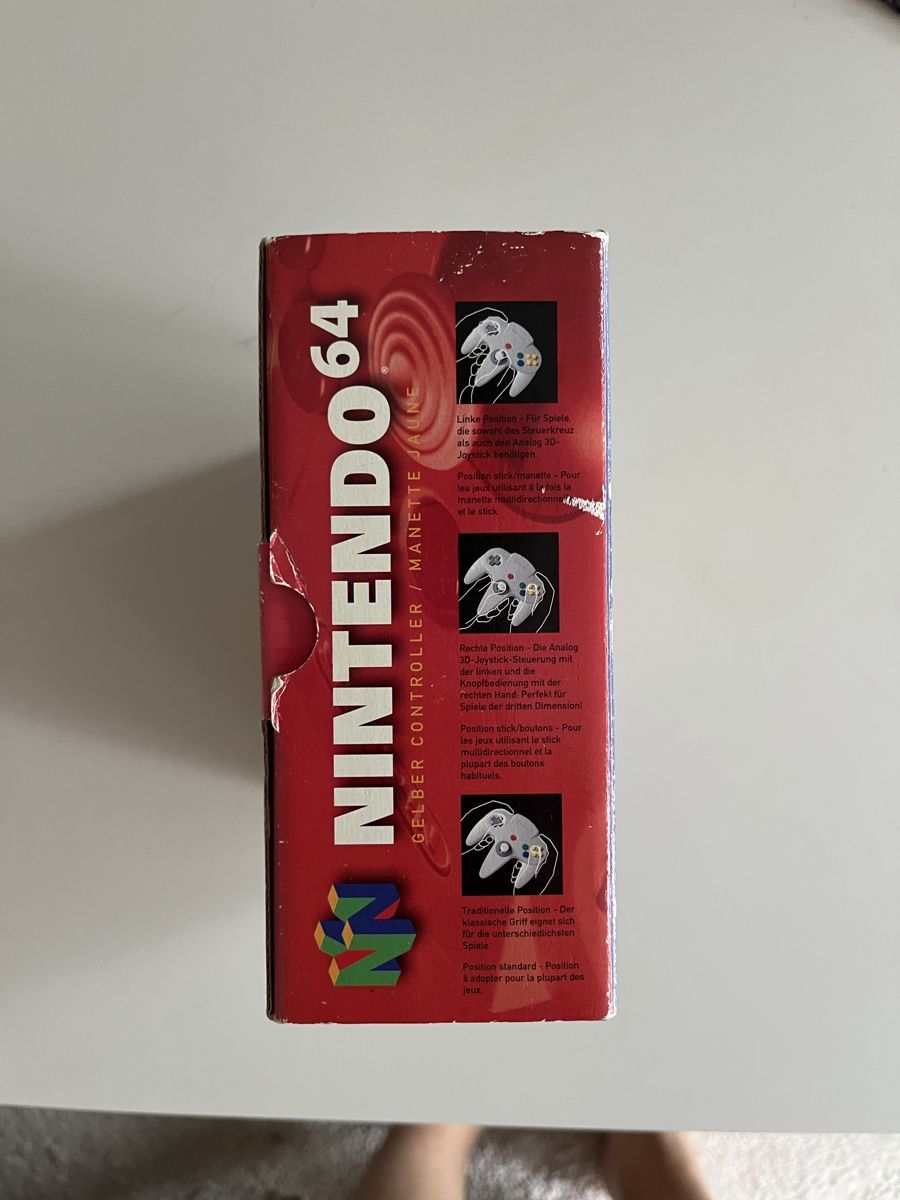 Manettes: N64 Controller in gelb und in OVP – D'occasion à Baden par tob_t8gw 3