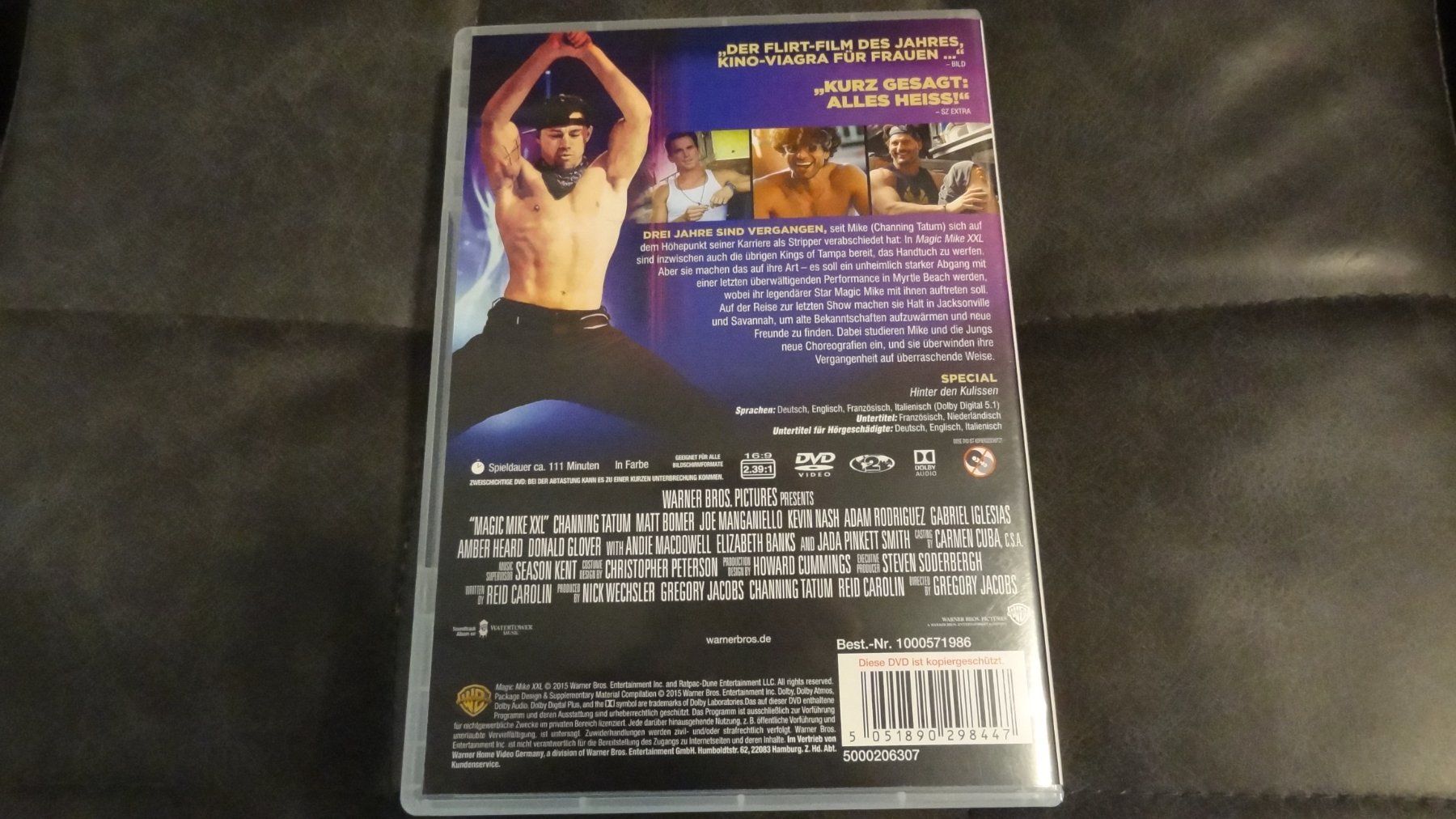 Tutti i DVDs: Magic Mike XXL DVD – Usato da Olten venduto da Disc-Verkauf 2