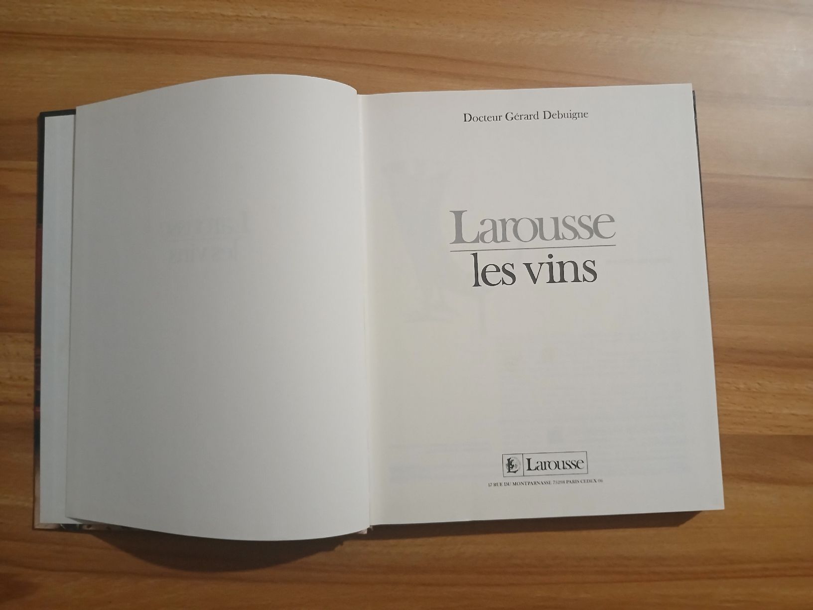 Libri: Larousse Les vin – Usato da Le Sentier venduto da arc_2thy 1