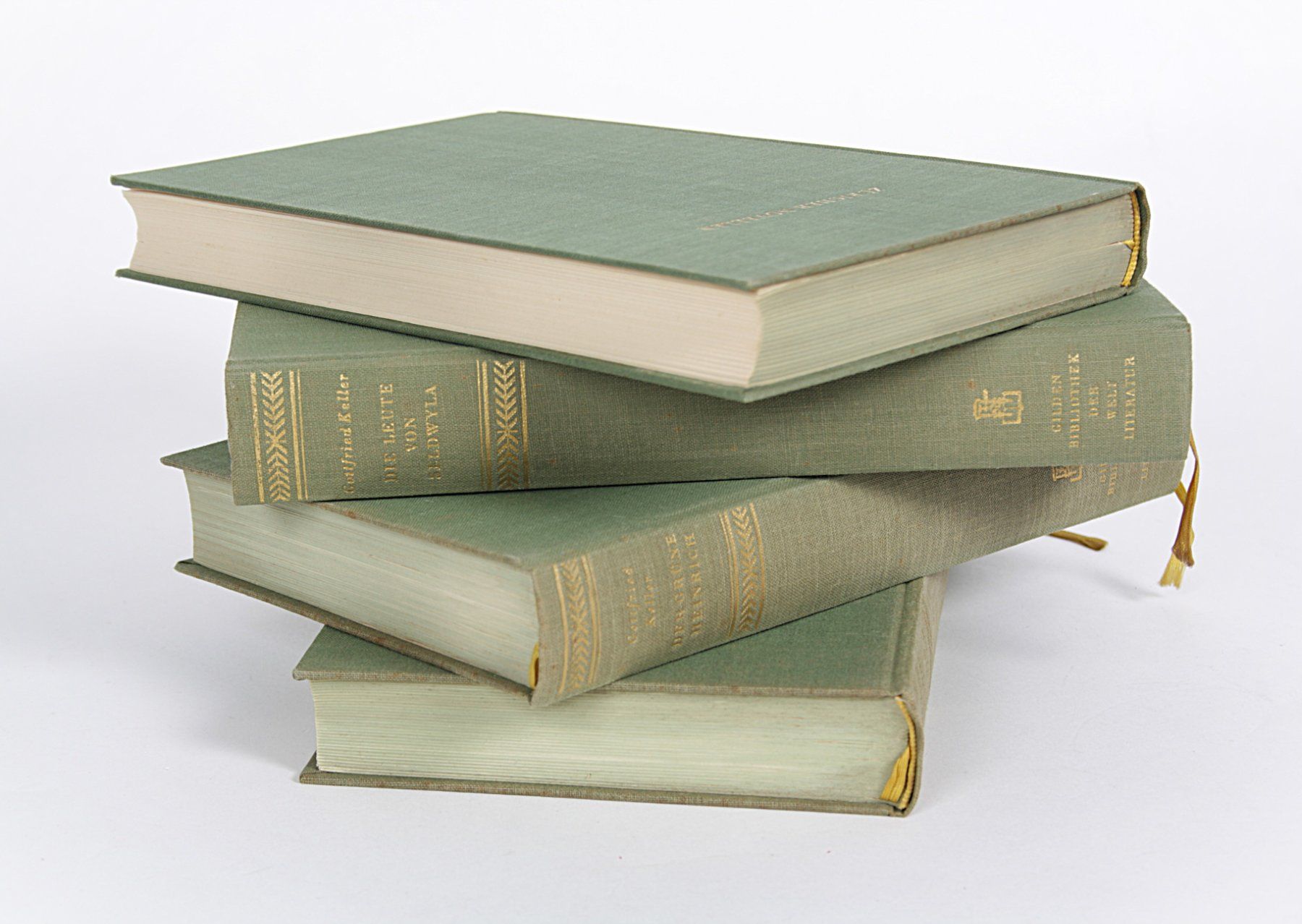 Libri: Vier Werke von Gottfried Keller – Usato da Zollikofen venduto da Restwert_Zollikofen 2