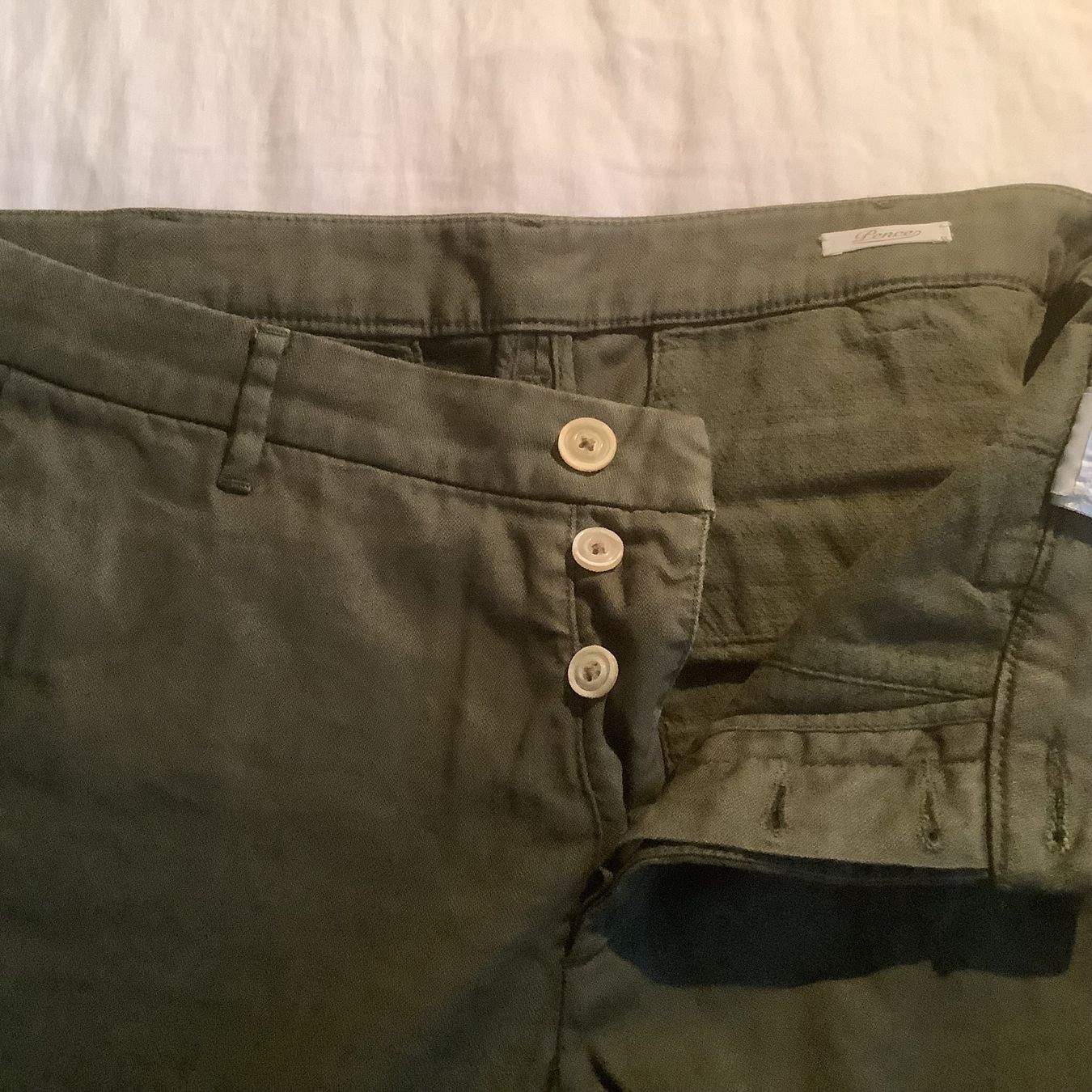Pantaloni: Leinenhose, Pence – Usato da Zürich venduto da -Panoptikum- 2