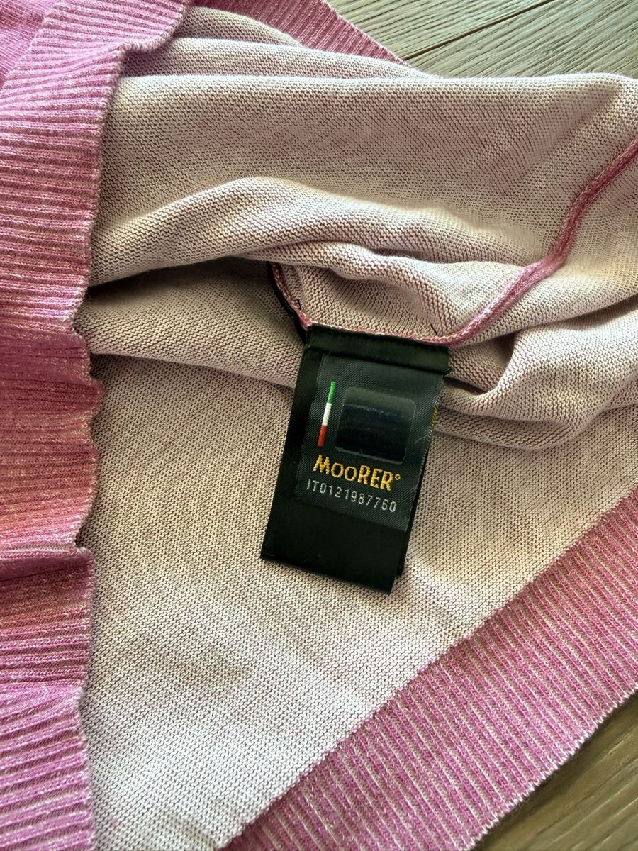 T-shirt: Moorer pink Tshirt – Usato da Melide venduto da Nikola-123 4