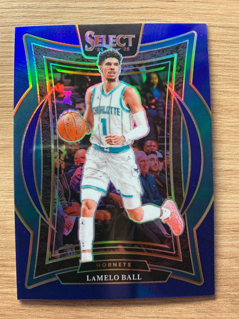 Nba Carte collezionabili: NBA Lamelo Ball BLUE PRIZM Concourse Select 24/25 – Usato da Netstal venduto da Clutch79Cardz