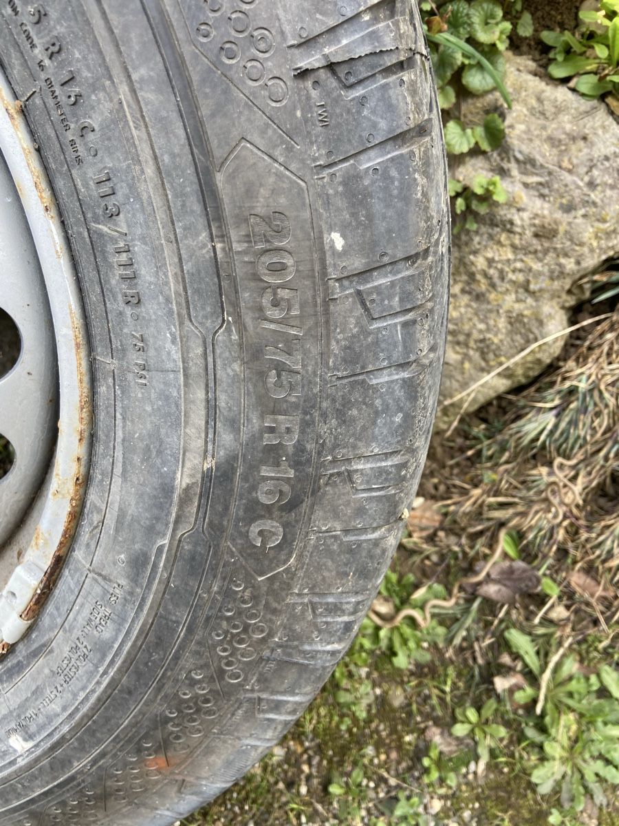 Volkswagen Pneumatici & Ruote complete: Ersatzrad VW Crafter – Usato da Niederteufen venduto da cyrhar 2