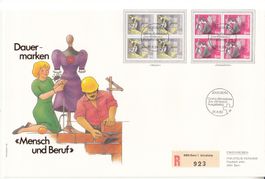 SBK 782 + 784 im 4er-Block FDC Grossbrief