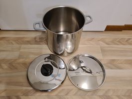 Kochtopf mit 2 Deckel Mivit Maxi
