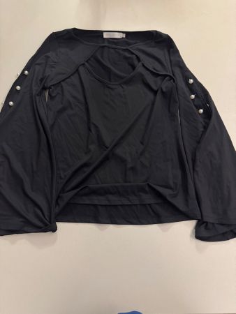 Schwarzes Anne Fontaine Damen Langarmshirt Gr. 40
