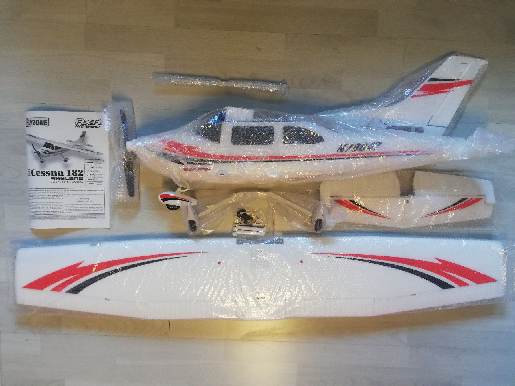 Modellismo RC: FLYZONE Cessna 182 SKYLANE – Nuovo e nell'imballaggio originale da Flüh venduto da AMS-Modellbau 4