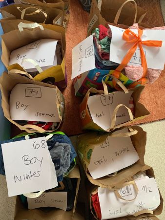 Baby Kleider Paket Mädchen/Junge Gr. 58-74, Je Sack 20.00
