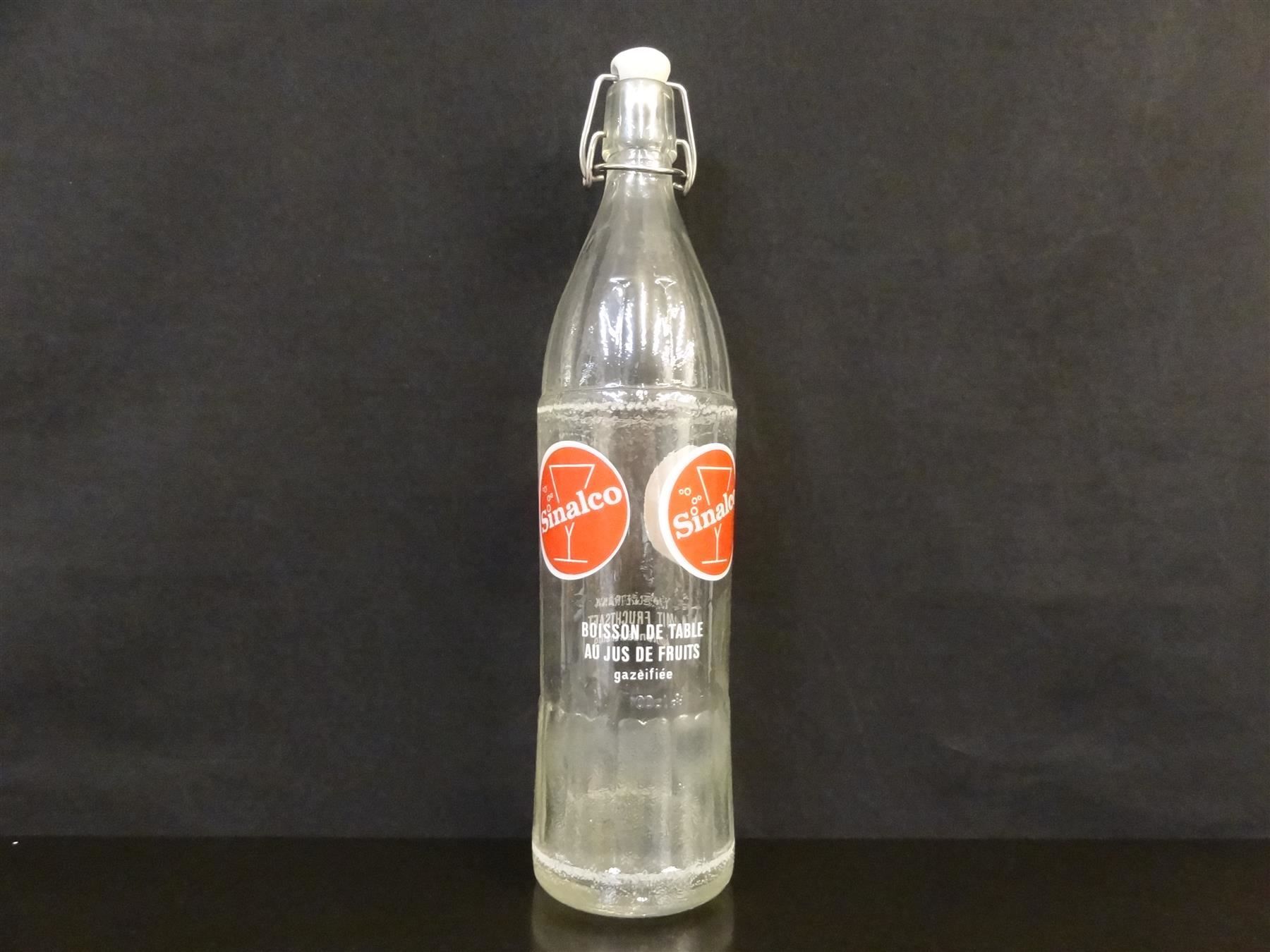 Sinalco Gläser, Krüge & Flaschen: alte Flasche SINALCO 1970 100cl – Gebraucht aus Kerzers von Flaschenposten