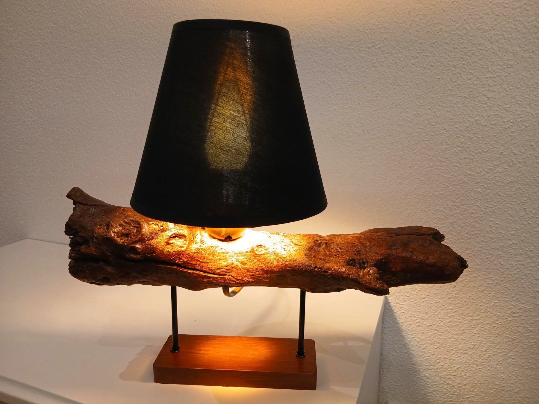 Lampen: Dekolampe Holz – Neu (gemäss Beschreibung) aus Luzern von Brokiland 1
