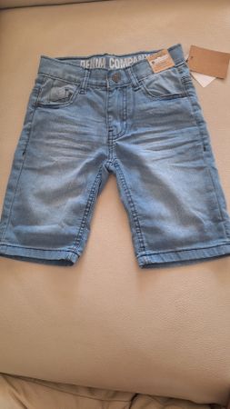 Short Denim Garçon Vintage Neuf avec étiquette taille 122