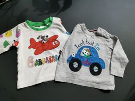 2x Baby T-Shirt Gr. 68 3 - 6 Monate