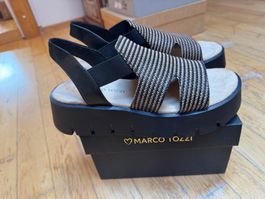 Marco Tozzi Sandalen Plateau, Gr. 40, Neu!!