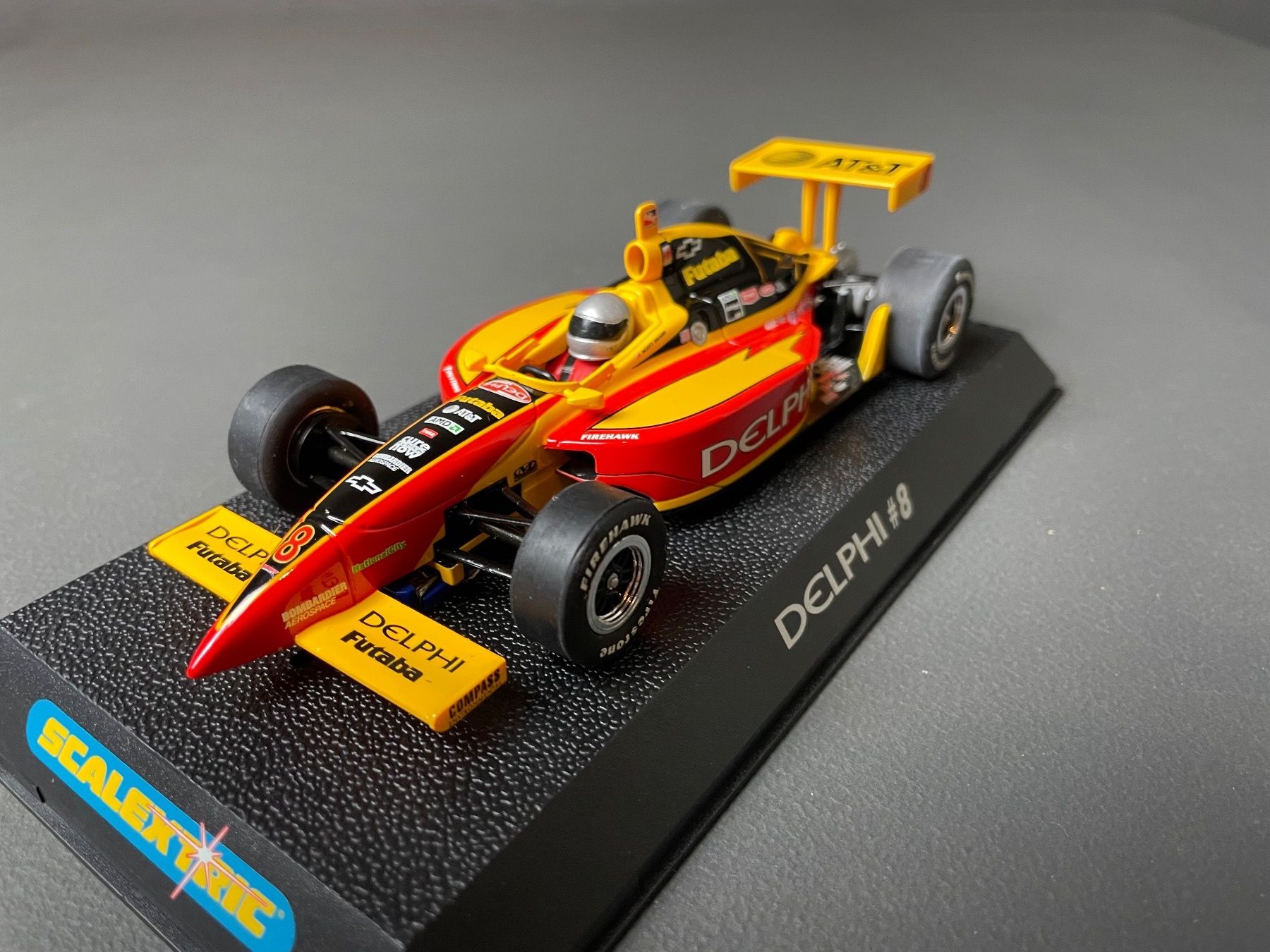 Carrera Piste: Scalextric C2498 Dallara Indy Delphi #8 – Nuovo (secondo la descrizione) da Genthod venduto da lightyear63 3