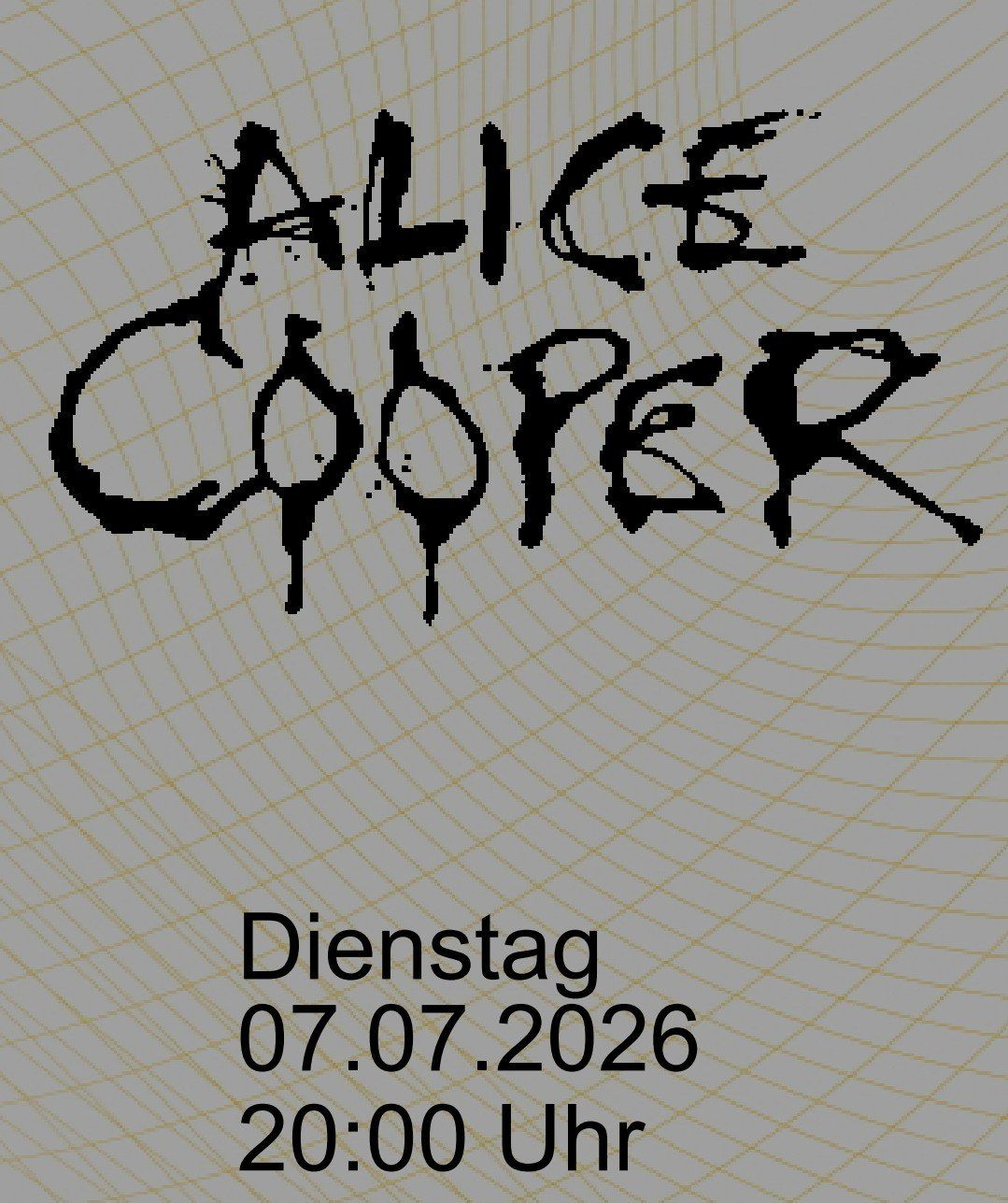 Biglietti: 2 Alice Cooper Tickets am 7.7.2026 – Nuovo e nell'imballaggio originale da Aarwangen venduto da Sirnick