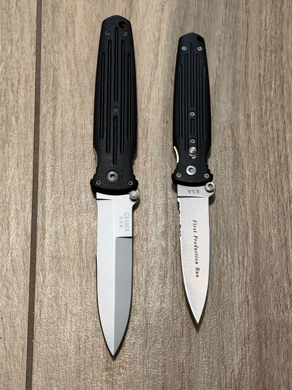 Gerber Militärmesser: Gerber Applegate Set: Combat Folder + Covert First Run ATS34 – Neu (gemäss Beschreibung) aus Liestal von ElektraG 1