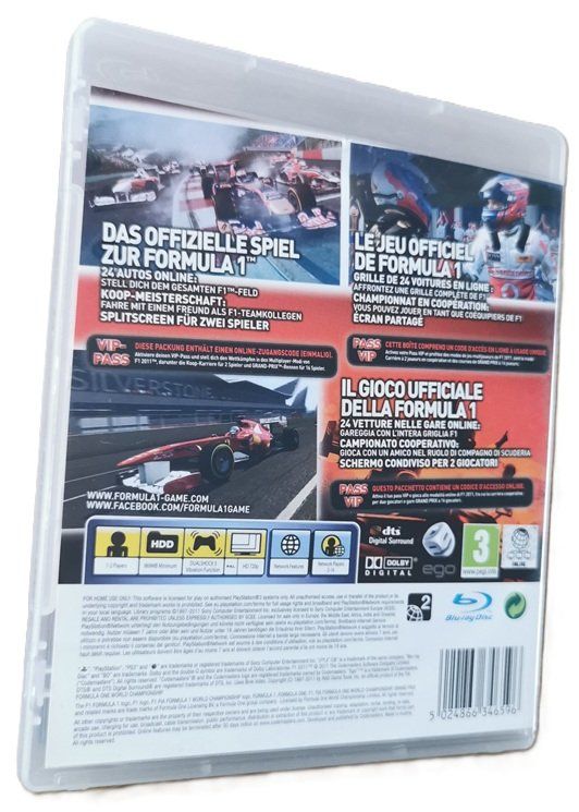 Giochi: F1 2011  (Playstation 3 Game) – Usato da Wilen b. Wollerau venduto da morethanmusic 2