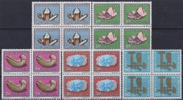 1960, Pro Patria, P96-B100 Viererblöcke */** Kat: 34.-