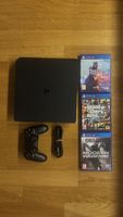 PS4 slim 500 GB, inkl. 3 Games