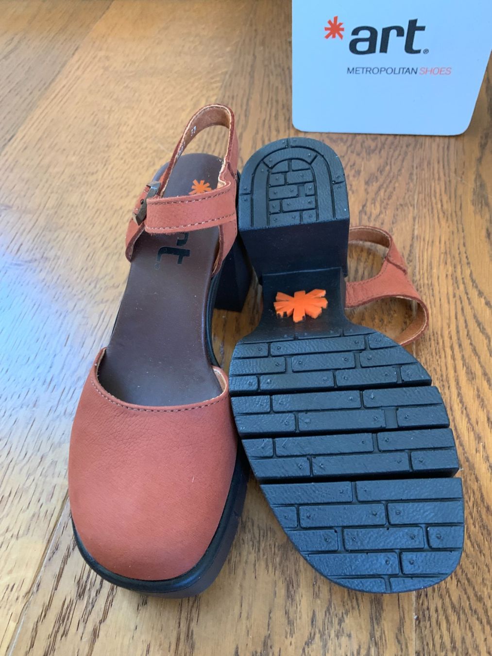 Art Scarpe da donna: Art Eivissa 1991 nobuck dark orange Gr.37 – Nuovo (secondo la descrizione) da Zürich venduto da finsti 3