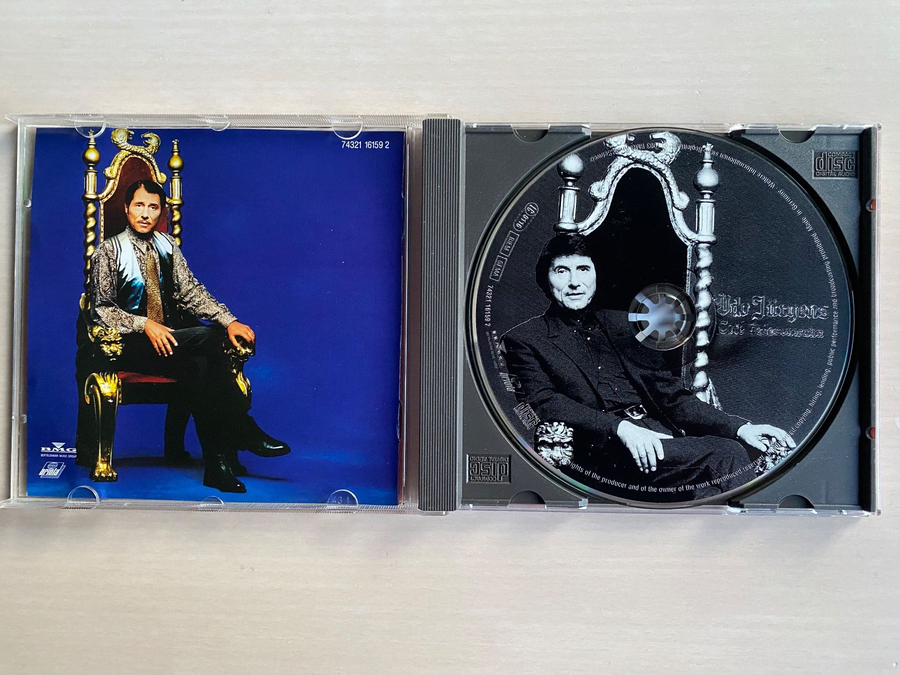CDs: Udo Jürgens -  Café Grössenwahn – Gebraucht aus Oberried Brienz von Chyara 2