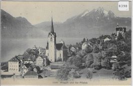Weggis und der Pilatus