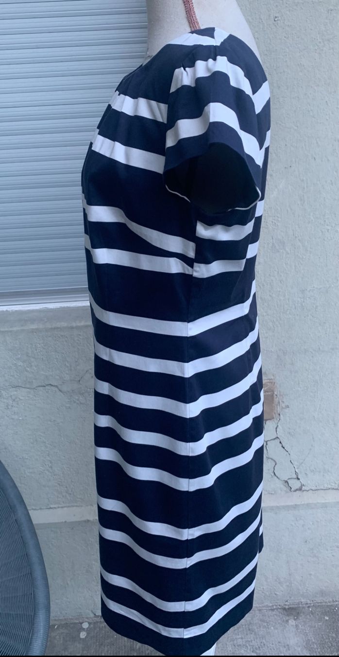 Comma Vestiti: Superbe robe COMMA rayé marinière 97%coton t.40 – Nuovo (secondo la descrizione) da Martigny venduto da only__you 1