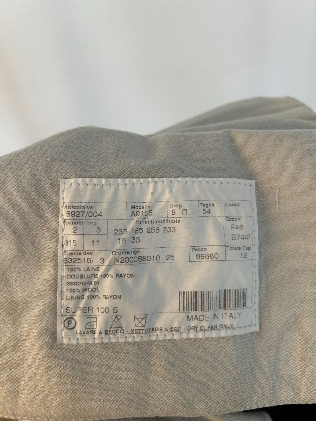Hermès Hosen: Hermès Grey Wool Suit Trouser – Gebraucht aus Bern von kurtikobolt74 2