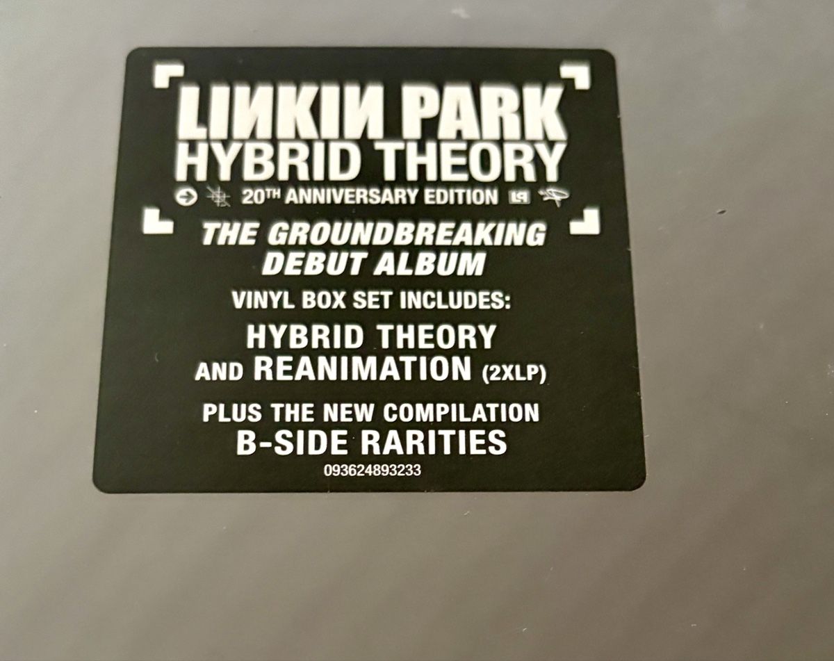 Linkin Park Hybrid Theory 20 Jahre Vinyl LP Box Set!