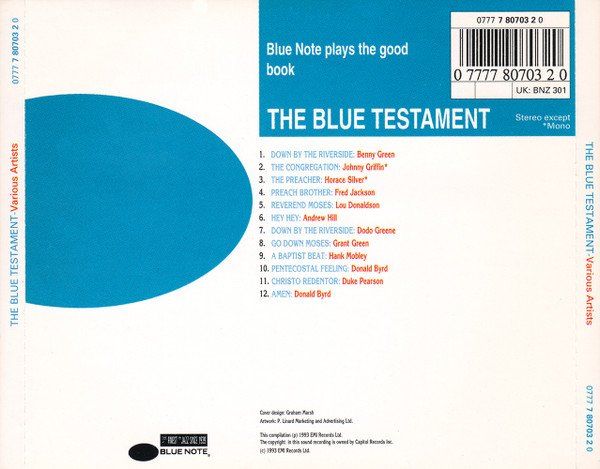 CDs: Blue Testament Blue Note Plays The Good Book, CD, D1 – Gebraucht aus Sessa von discoverymedia 1