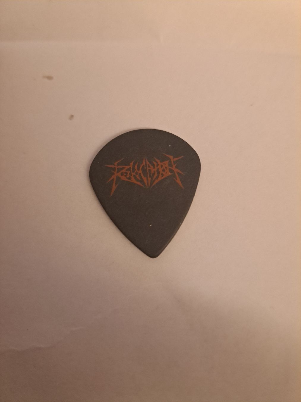 Autografi: REVOCATION Guitar Pick Plektrum mediator – Nuovo (secondo la descrizione) da Sierre venduto da ronhextall