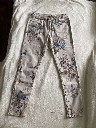 Damen Hose floral Grösse M 