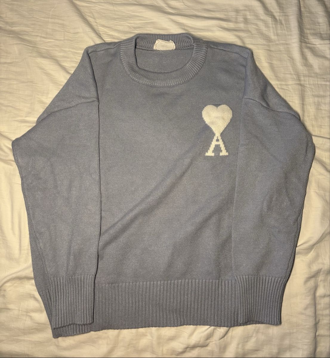 Pullover & Sweatshirts: AMI Pullover hellblau Grösse L – Neu (gemäss Beschreibung) aus Seedorf BE von seb_wx65