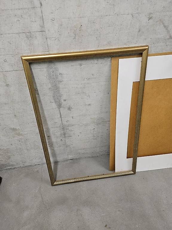 Bilderrahmen: Cornice in legno dorata 105 cm per 80cm – Gebraucht aus Giubiasco von ton_vpl7 1