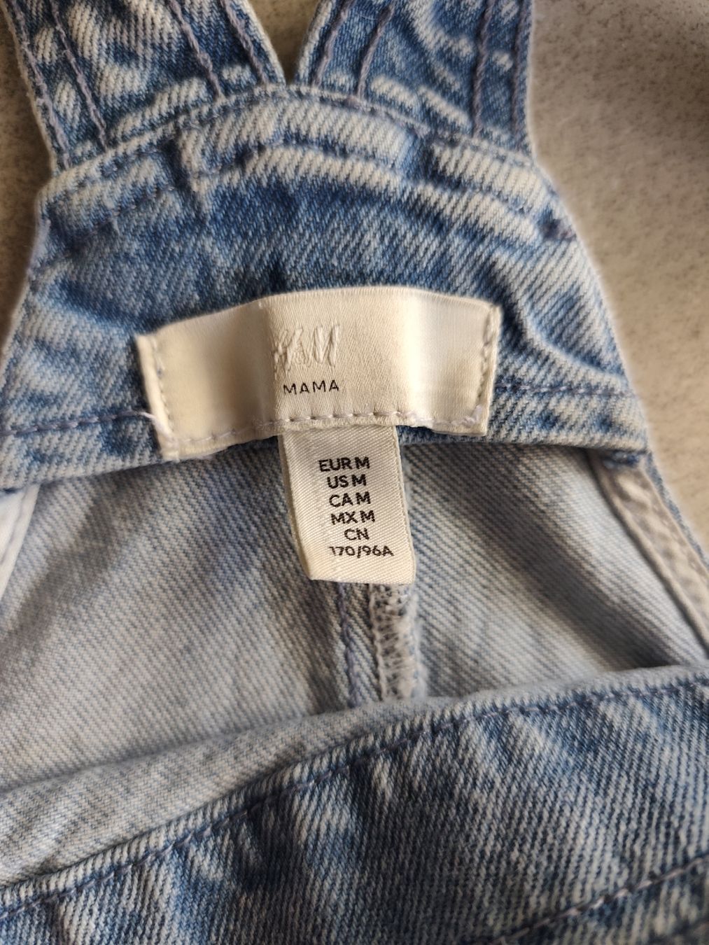 H&M Jeans: Salopette short H&M grossesse  – Nuovo (secondo la descrizione) da Martigny venduto da Seuph-g23 3