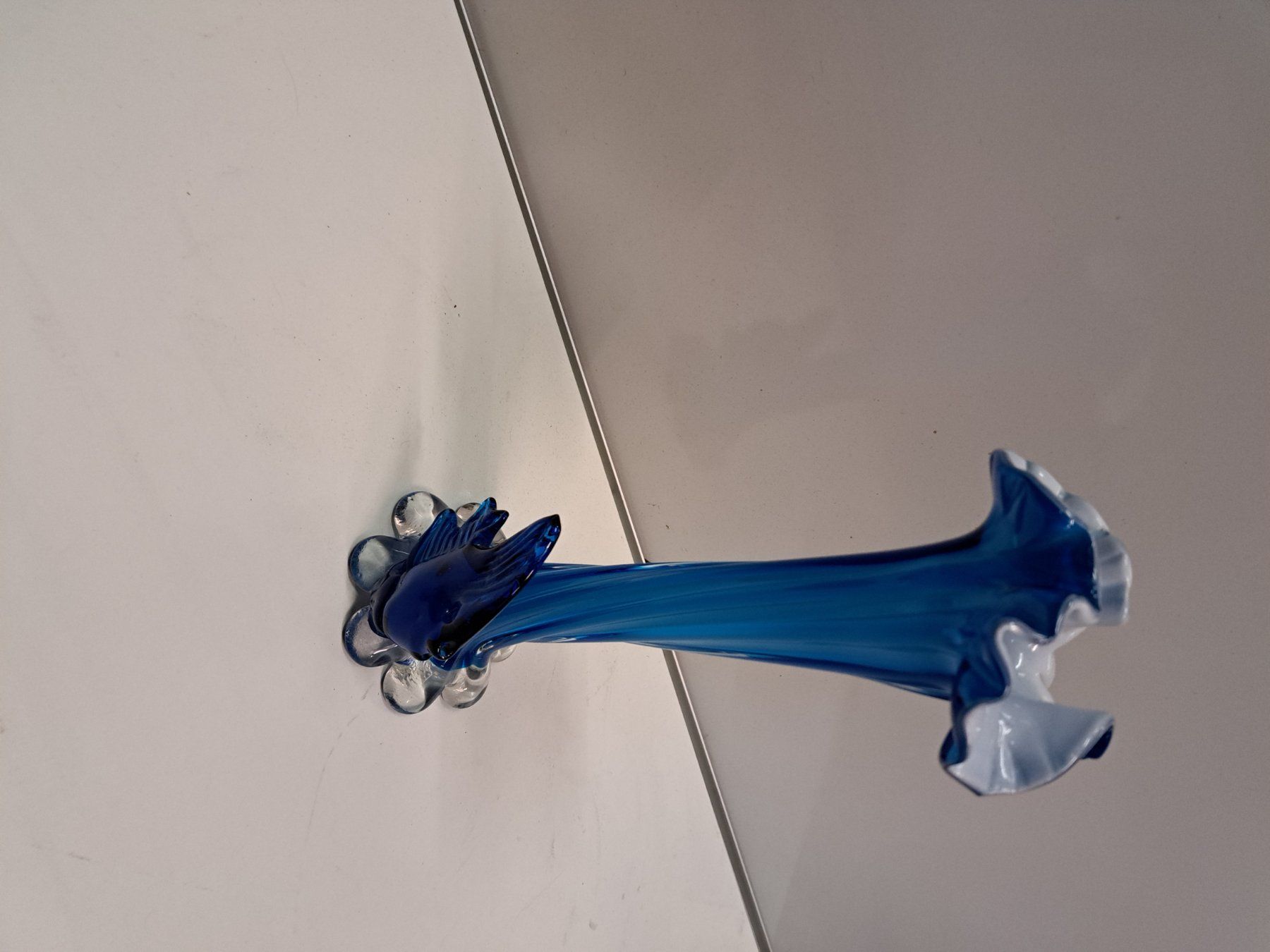 Vasi & Recipienti: Glas-Vase blau – Usato da Grossdietwil venduto da mahsoumi 2