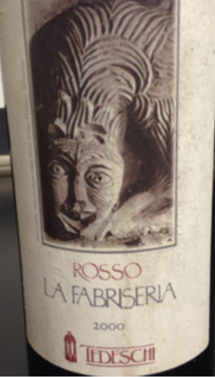 Vino: Tedeschi La Fabriseria Rosso 2000 – Nuovo (secondo la descrizione) da Wengen venduto da rotstock1696