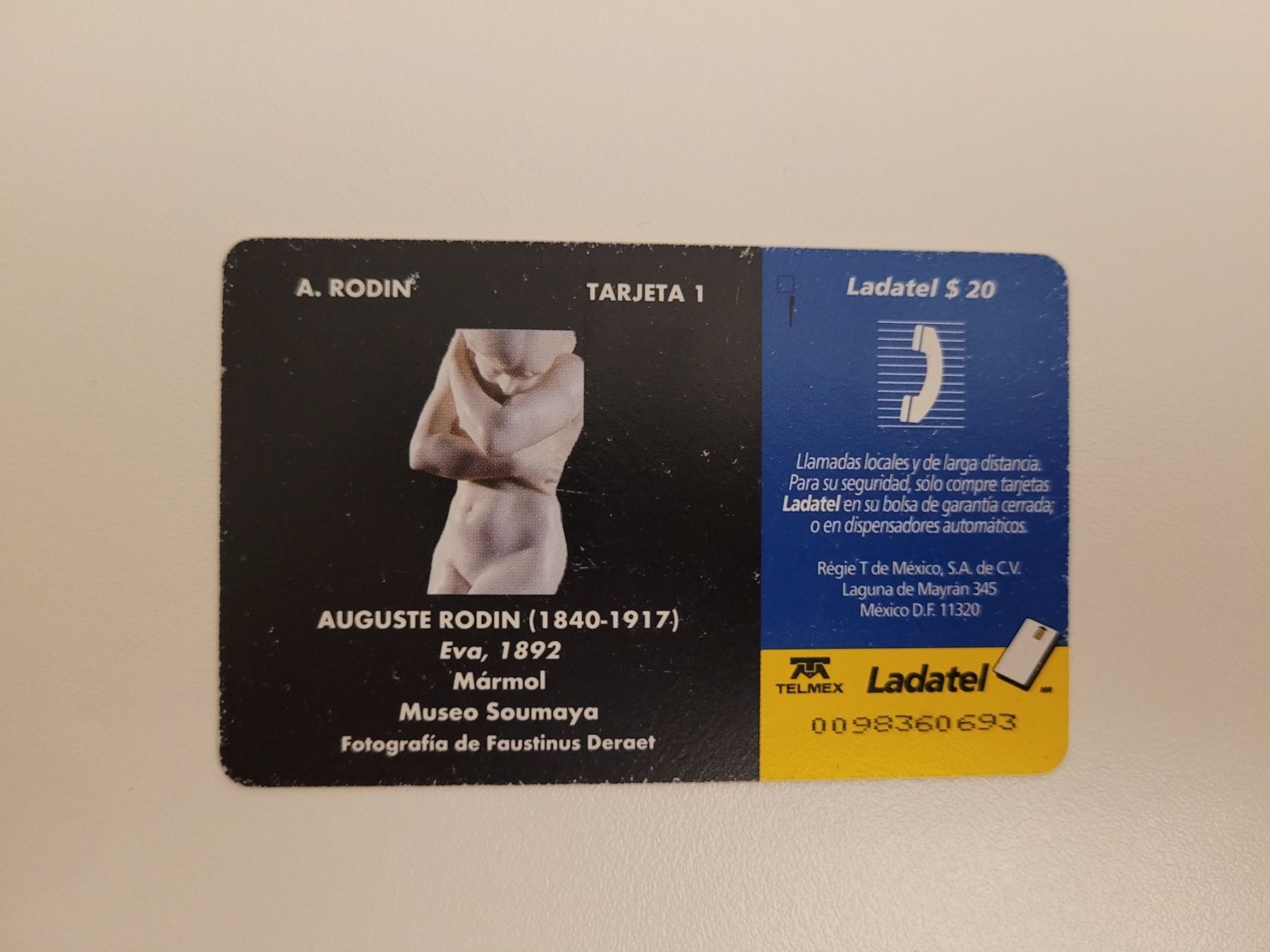 Cartes de téléphone: Telefonkarte Mexiko "museo Soumaya" – D'occasion à Inwil par Flower2325 1
