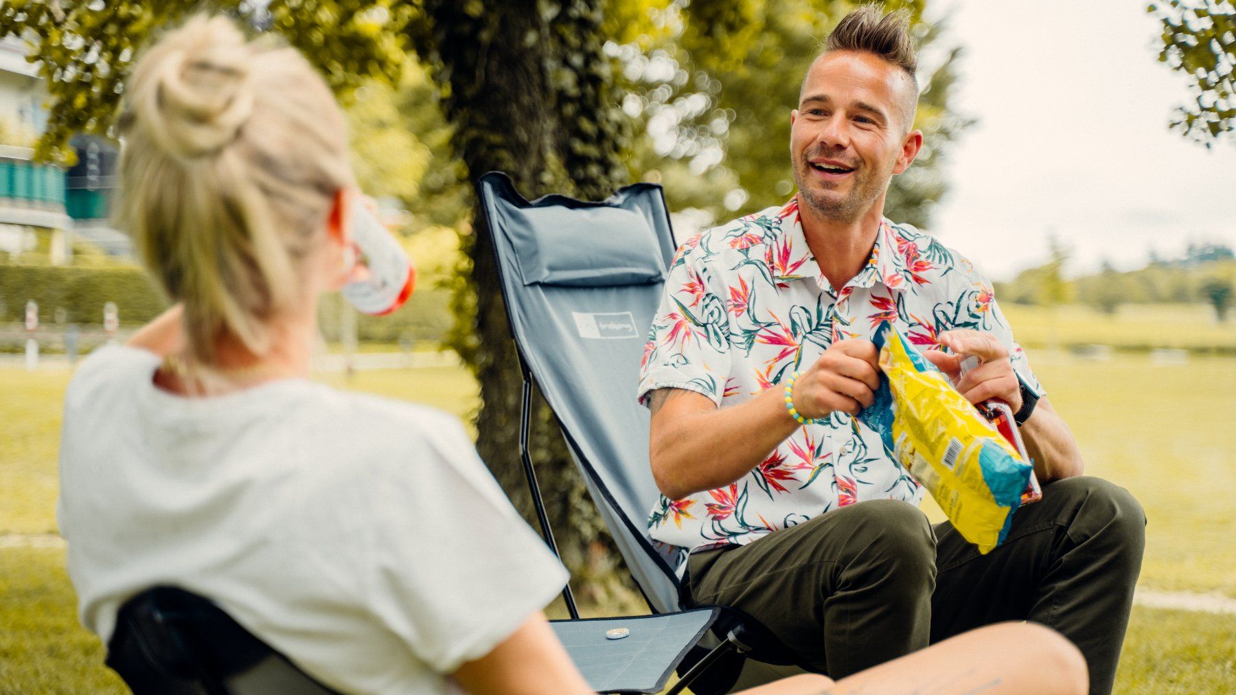 Sedie: Campingstuhl Trekony Hellblau – Nuovo e nell'imballaggio originale da Schwadernau venduto da Mike127 1