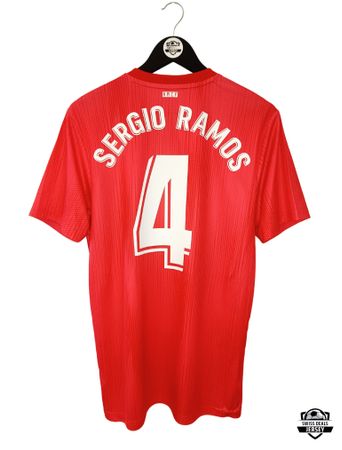 SERGIO RAMOS #4 Original Real Madrid 2018-19 Third Trikot