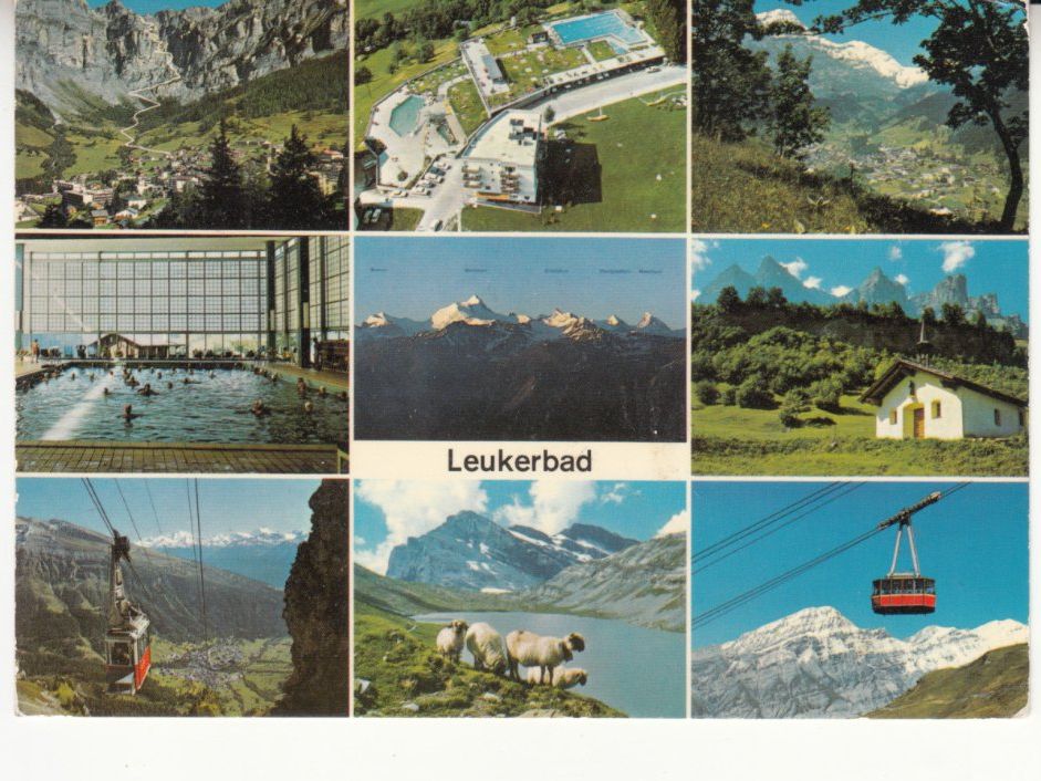 Cartoline postali: Leukerbad 1974 – Usato da Bürglen TG venduto da StampGraf