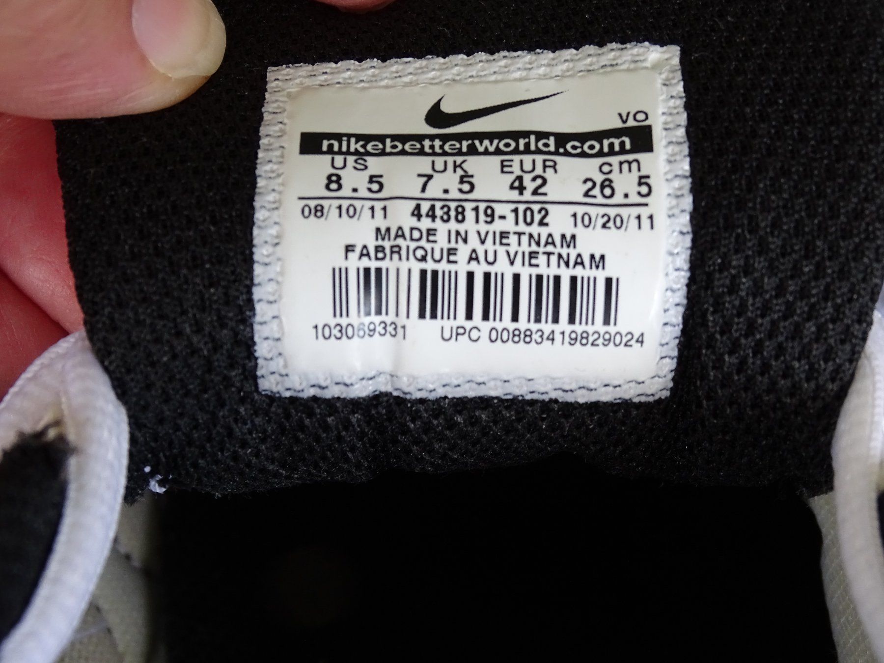 Nike Herrenschuhe: Sneakers von NIKE, zweifarbig – Gebraucht aus Grenchen von olma01 3