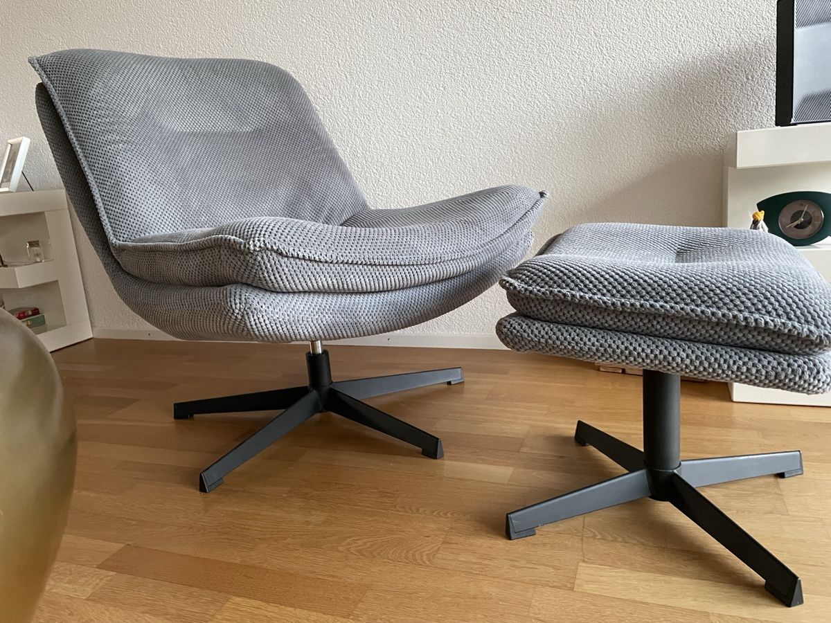 Poltrone: Relax Sessel/Loungesessel mit Hocker – Usato da Burgdorf venduto da jan_z8ty