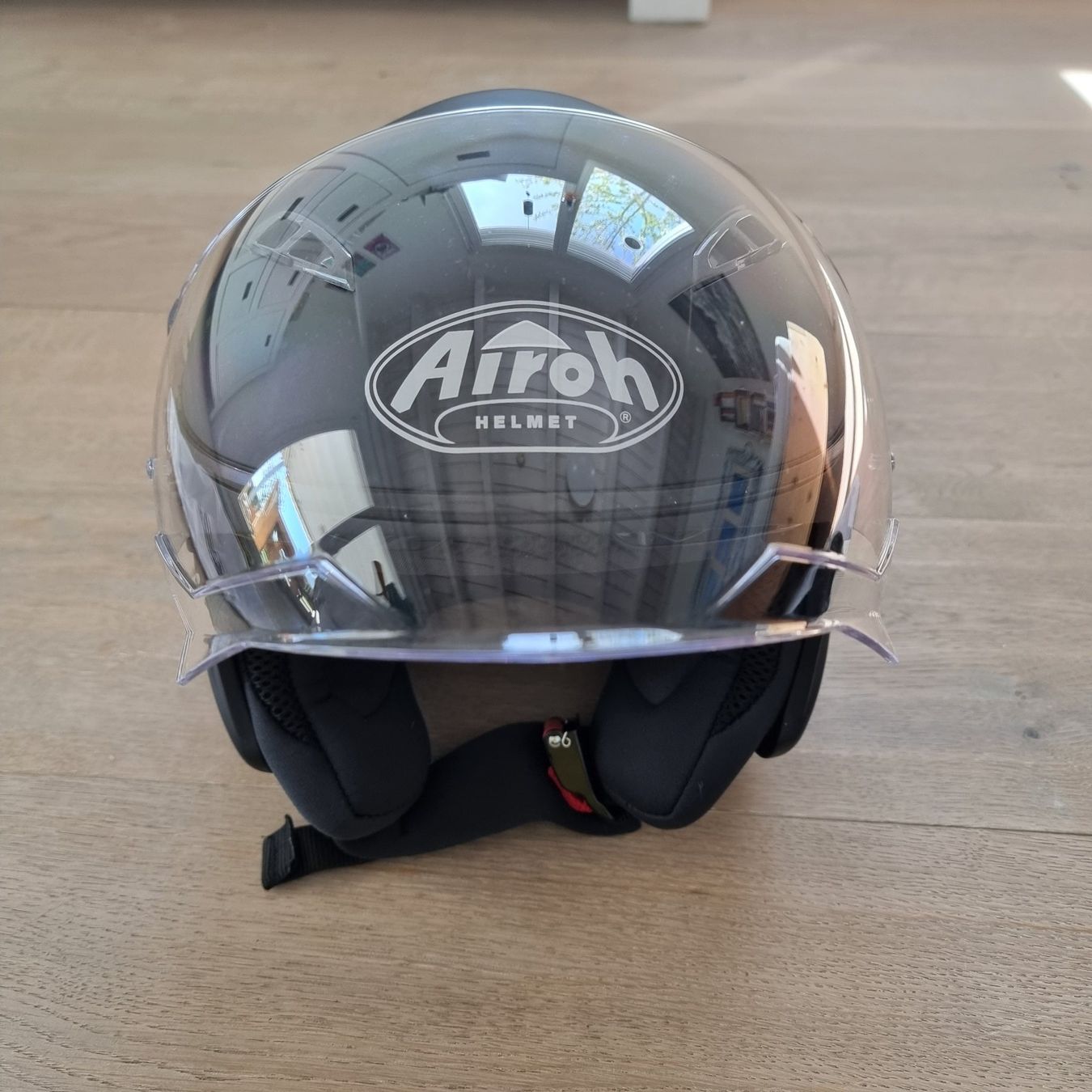 Caschi & visiere: Airoh Helm Roller Töff schwarz Grösse M – Nuovo (secondo la descrizione) da Islisberg venduto da Nmoving 1